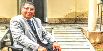 Él es Juan Aguirre, el tunuyanino que no dejó vencerse por las dificultades que la vida le presentó.