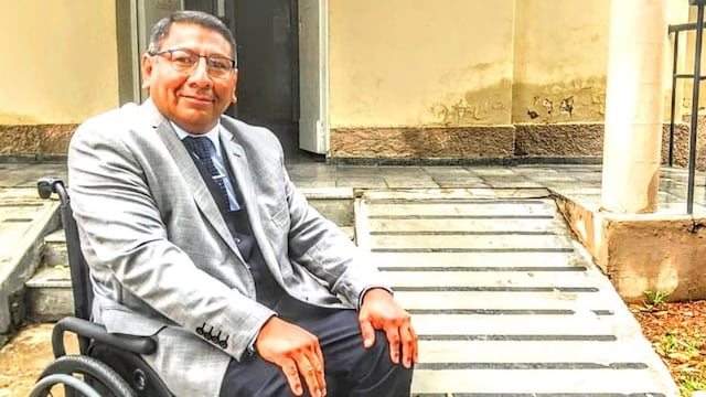 Él es Juan Aguirre, el tunuyanino que no dejó vencerse por las dificultades que la vida le presentó.