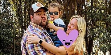 Darío Barassi, en familia.