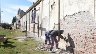 Trabajos en el Cementerio