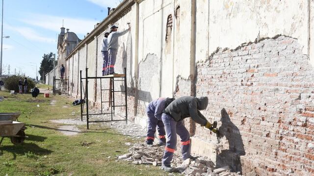 Trabajos en el Cementerio