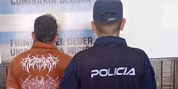 La Policía aprehendió a un hombre de 45 años y se invitó a la mujer a formalizar la denuncia en el precinto judicial.