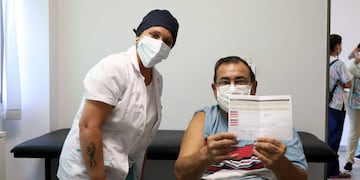 Este sábado se aplicaron 1.083 dosis de la vacuna