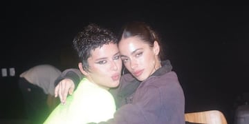 Nathy Peluso junto a Tini Stoessel