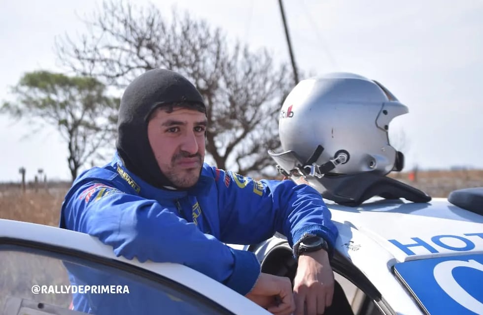 Pablo Casas disputa la última fecha del Rally Cordobés en Villa del Totoral