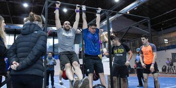 Juegos del Fin del Mundo, en la modalidad Crossfit, de la que participaron 124 atletas de la ciudad y de Río Grande