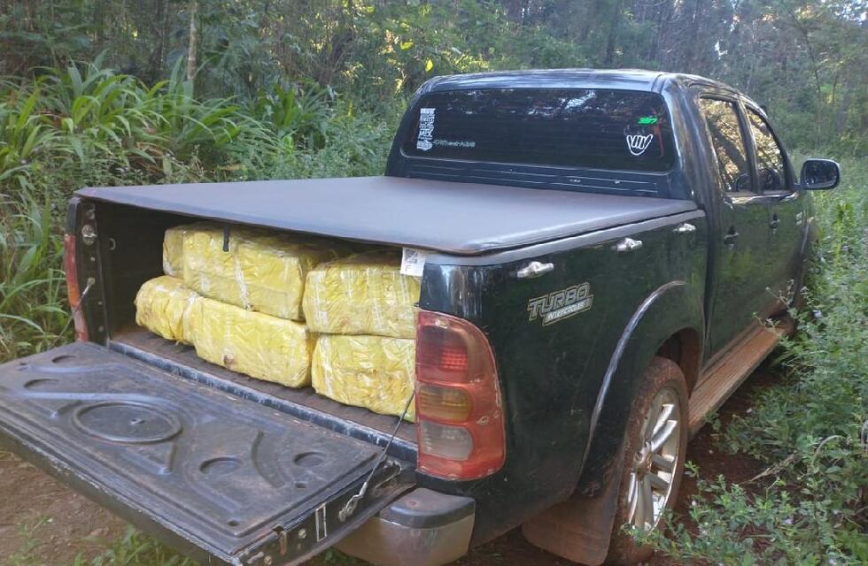 Gendarmería Nacional secuestró casi 800 kilos de marihuana