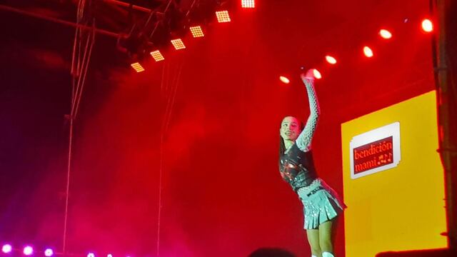Miles de fanáticos presenciaron el show que brindó Emilia en Posadas