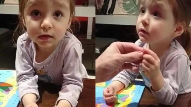 Lupe, la niña que decía "Micumán" aprendió a decir Tucumán.