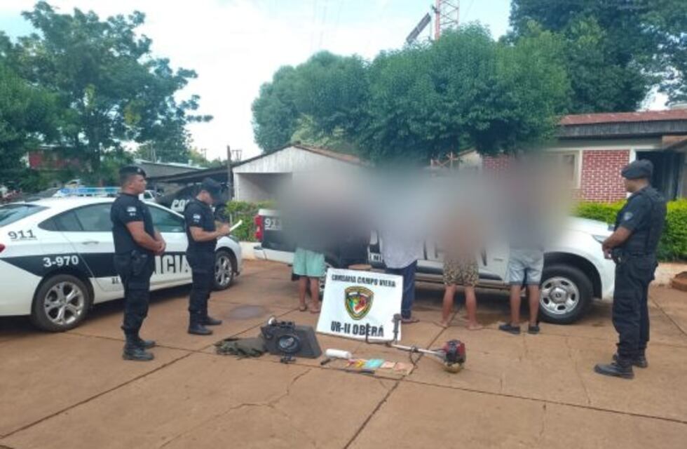 Detuvieron a una familia por robos en Campo Viera