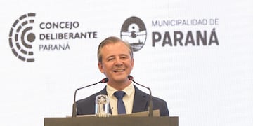 Adan Bahl dió incio a las sesiones del Concejo Deliberante de Paraná.