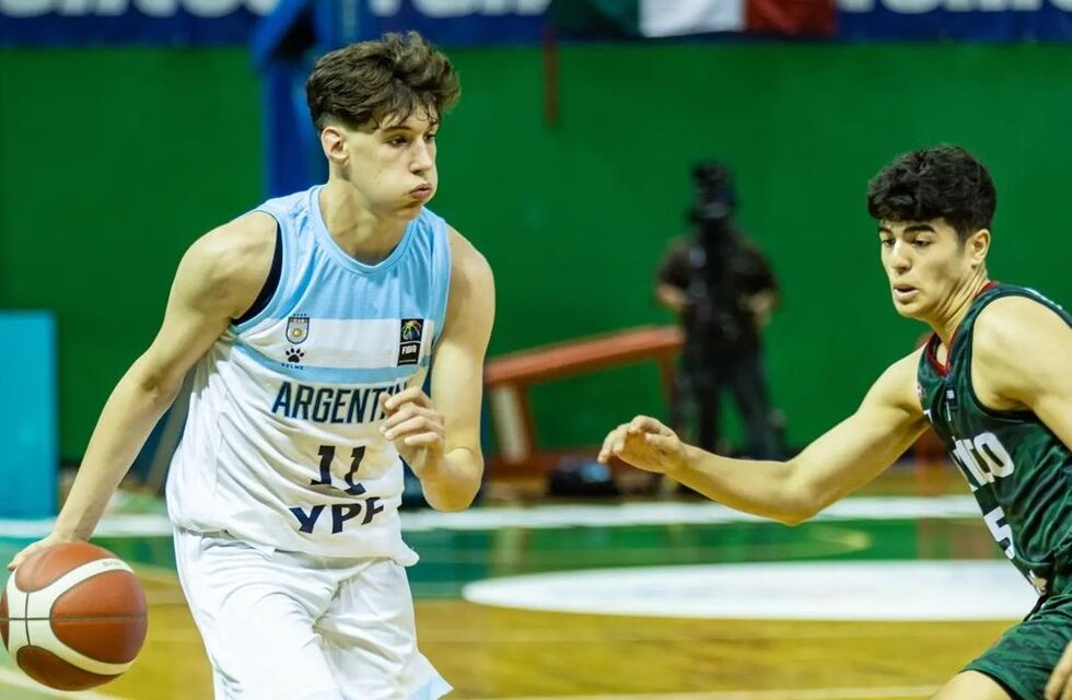 Quien es el hijo de un referente del básquet en Mendoza, que es MVP sudamericano y viene de hacer historia en España