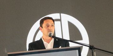 Hugo Tornaghi presidente de la Cámara de comercio de San Rafael.