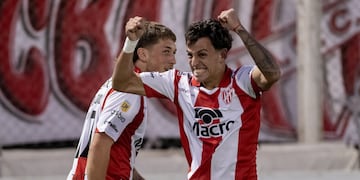 Instituto pasó al frente ante Deportivo Madryn por Jeremías Lázaro (Prensa Copa Argentina)