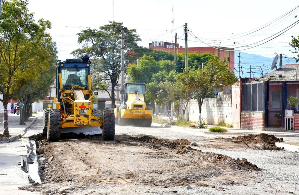 En tiempo récord realizan obra de pavimentación sustentable en Jujuy