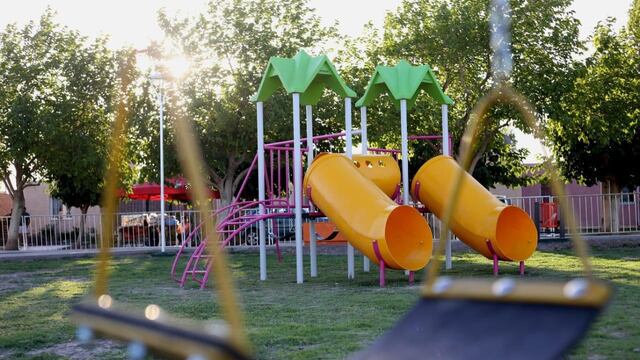 Donaron juegos para instalar un aplaza exclusiva para niños de 2 a 6 años en San Rafael. Imagen ilustrativa.