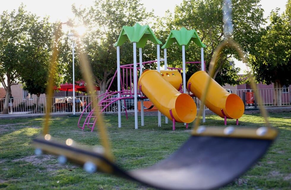 Donaron juegos para instalar un aplaza exclusiva para niños de 2 a 6 años
