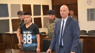 Vladimir Cristian Cayo Coronel (izquierda) fue condenado por el homicidio de Edgardo Jesús Lucero Ramírez, en un juicio abrevido. Gentileza Poder Judicial de Mendoza.