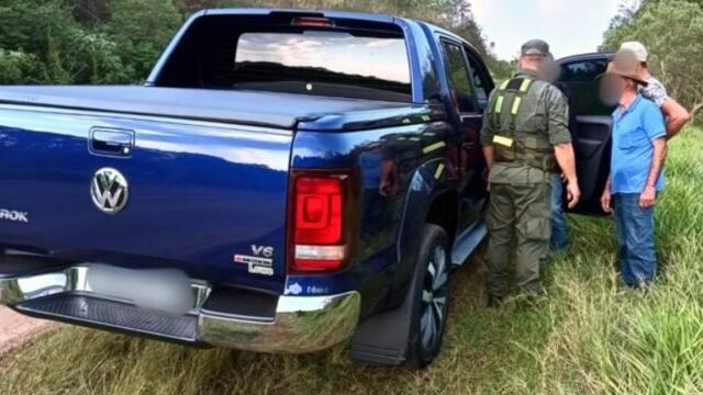 Transportaba en camioneta más de 40 mil dólares y terminó demorado en El Soberbio.