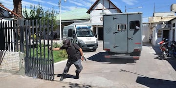 El imputado fue trasladado a la cárcel de San Rafael. Foto archivo.