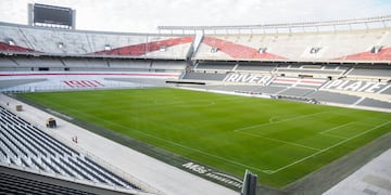 La emoción de Santi al conocer el Monumental de River.