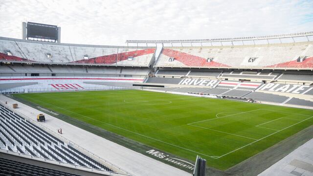 La emoción de Santi al conocer el Monumental de River.