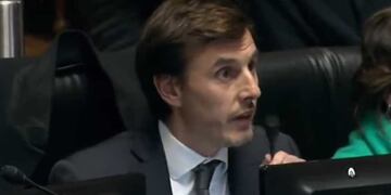 Roberto García Moritán terminó a los gritos en la Legislatura.