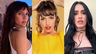 Gimena Accardi, Cande Vetrano y Lali Espósito.
