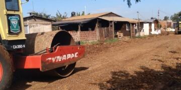 Continúan ejecutándose obras en Puerto Iguazú.