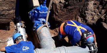 Aguas Cordobesas informó que la rotura de un caño afecta a 171 sectores de la ciudad de Córdoba.