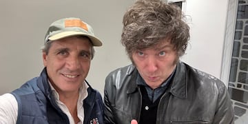 Luis Caputo y Javier Milei