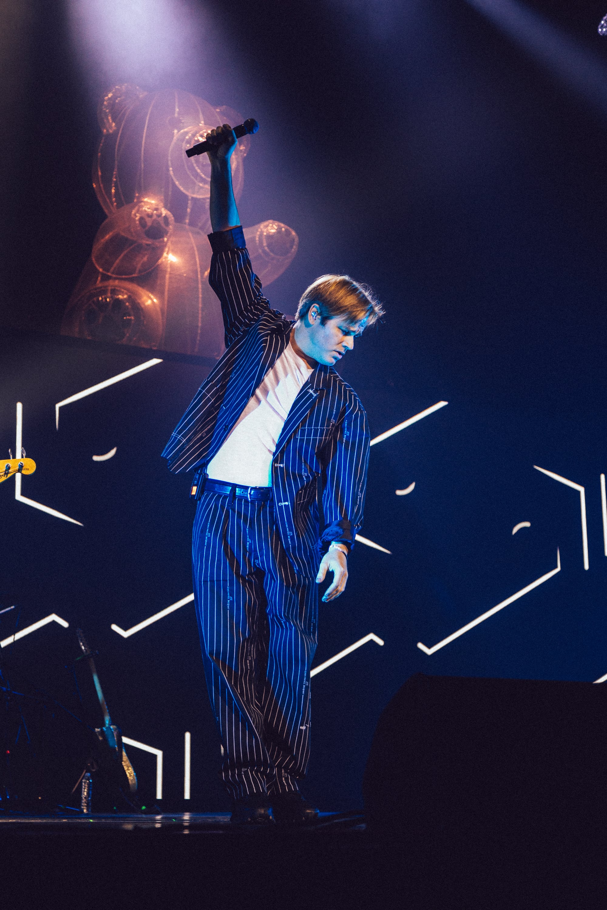 Benjamín Amadeo en el Gran Rex (Gentileza Prensa CZ Comunicación)