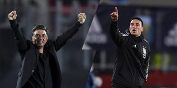 Marcelo Gallardo y Lionel Scaloni fueron elegidos dentro de los candidatos para ganar el premio al DT del Año