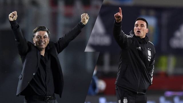 Marcelo Gallardo y Lionel Scaloni fueron elegidos dentro de los candidatos para ganar el premio al DT del Año