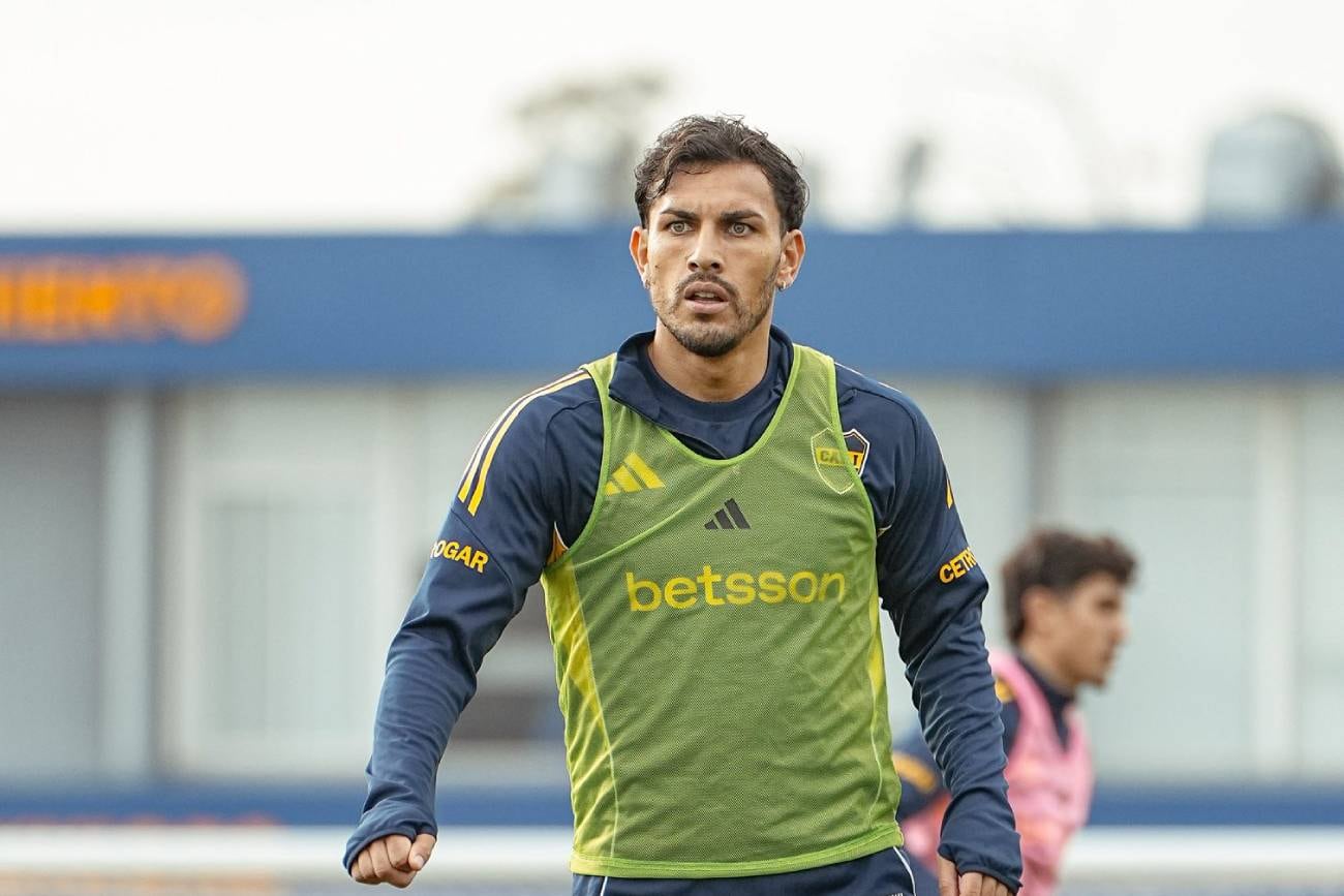 Paredes espera su debut oficial en Boca (Prensa)