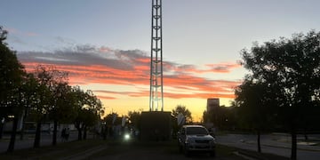 Reinauguración de la Cruz del Centenario