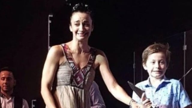 La comediante comparte todo con su pequeño.