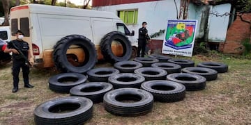 Eldorado: incautan neumáticos sin aval aduanero.