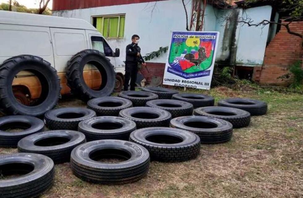 Eldorado: incautan neumáticos sin aval aduanero