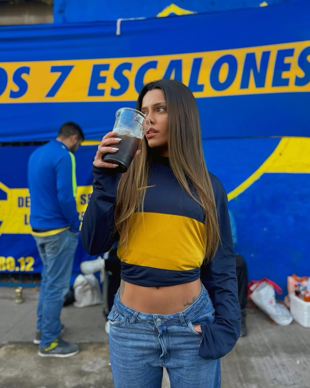El destape de Valentina Salcedo, la influencer de Boca que vincularían con un alto directivo del club