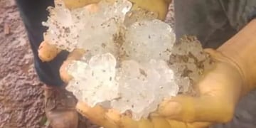 Reportaron daños en 15 casas de Los Helechos por la caída de granizo