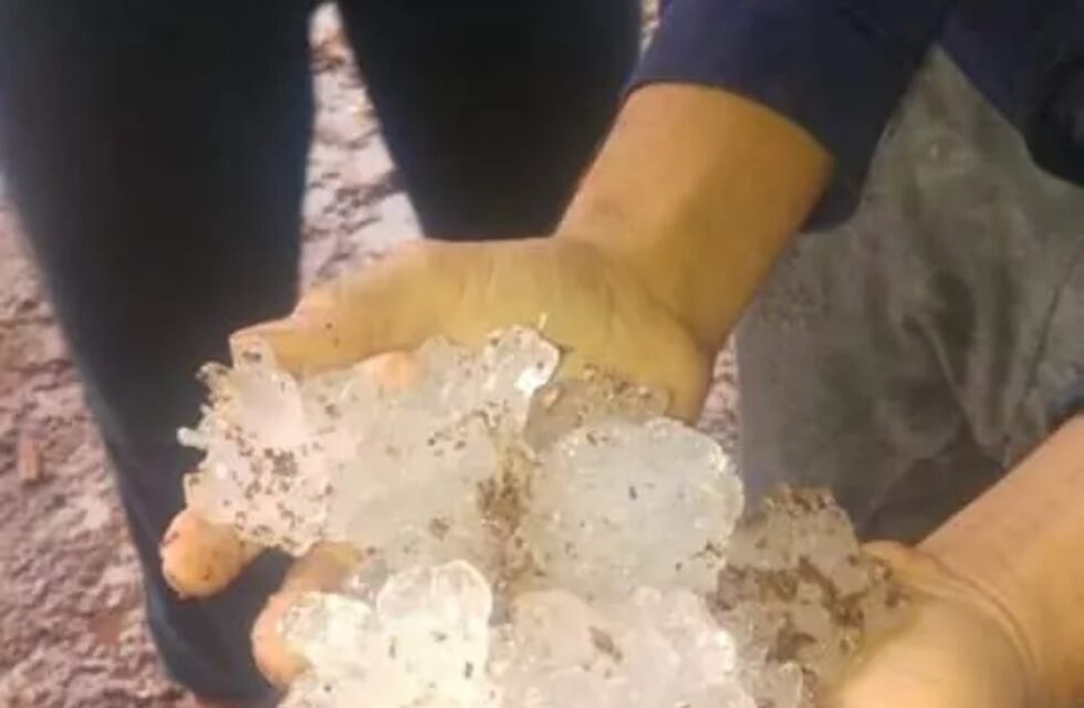 Reportaron daños en 15 casas de Los Helechos por la caída de granizo