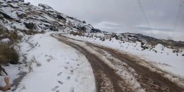 El Champaquí tuvo su primera nevada de 2022.