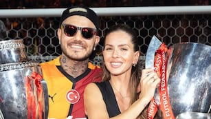El polémico gesto que hizo la China Suárez para responder a un hombre que se burló del equipo de Mauro Icardi