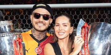 El polémico gesto que hizo la China Suárez para responder a un hombre que se burló del equipo de Mauro Icardi