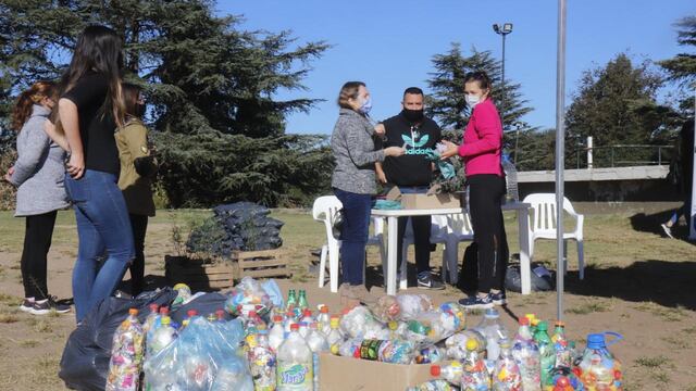 En una de las jornadas de "VCP Recicla", a fines de abril. (Foto: archivo).