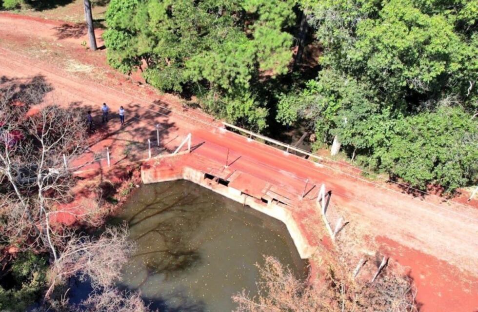 El municipio de Montecarlo habilita obra para reserva de agua