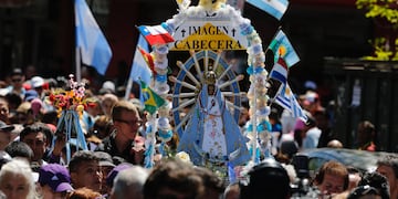 Este sábado los fieles caminan a Luján.
