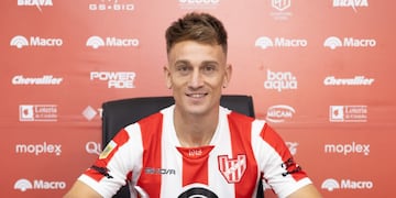 Guido Mainero firmó su contrato y será jugador de Instituto en 2024. (IACC).