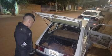 Oberá: lo atraparon robando ladrillos de una obre en construcción.